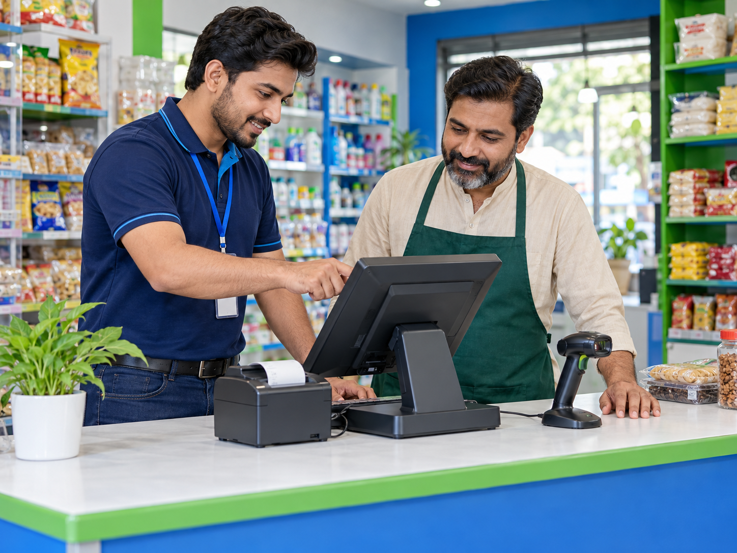 Help Set Up Your Sales Counter